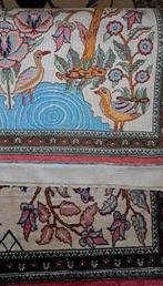 prachtige perzisch zijden ghoum wandtapijt, Maison & Meubles, Ameublement | Tapis & Moquettes, Comme neuf, 50 à 100 cm, Rectangulaire