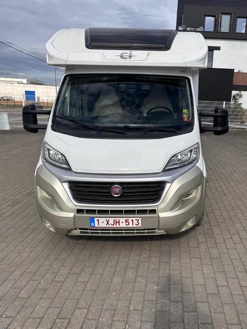 Camping Car Fiat Riviera, Caravans en Kamperen, Mobilhomes, Particulier, Half-integraal, tot en met 4, Fiat, Diesel, 7 tot 8 meter