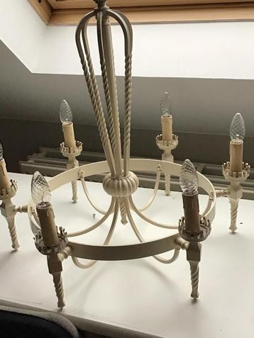 Luster + lampen beschikbaar voor biedingen