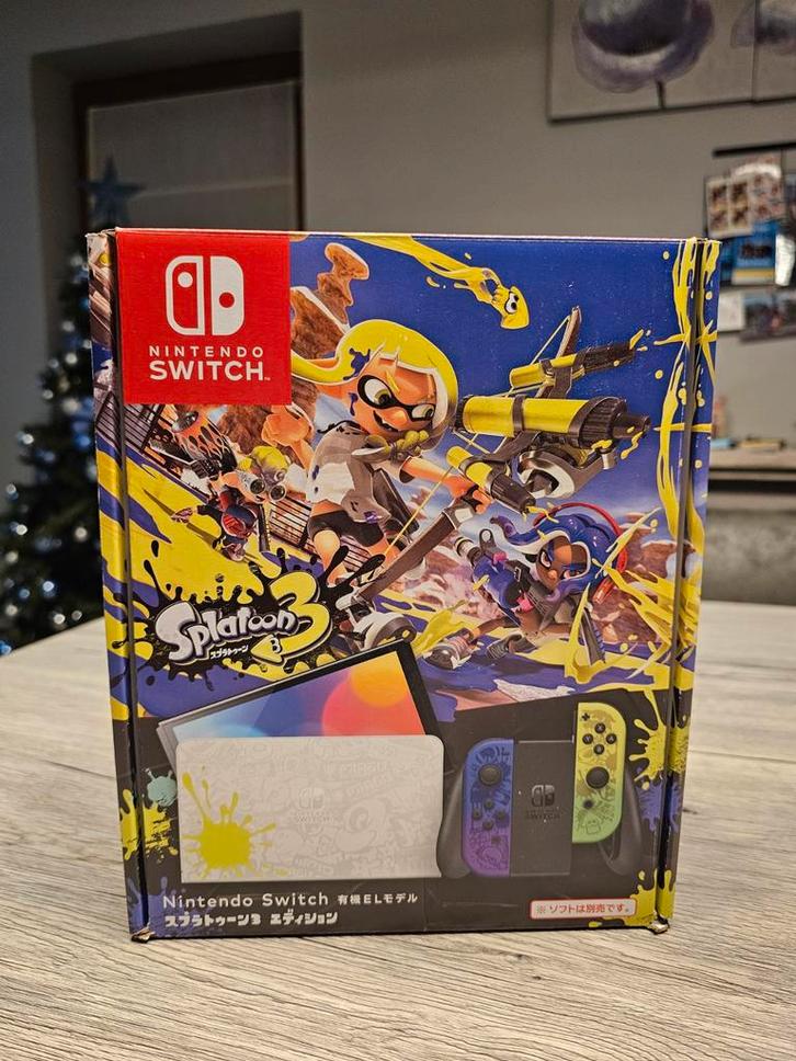 Nintendo Switch OLED Édition Splatoon 3, Consoles de jeu & Jeux vidéo, Jeux | Nintendo Switch, Enlèvement ou Envoi