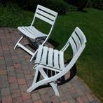 2 klapstoelen tuin, Tuin en Terras, Ophalen, Gebruikt