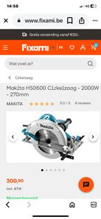 Makita cirkelzaag HS0600, Doe-het-zelf en Bouw, Gereedschap | Handgereedschap, Ophalen, Nieuw