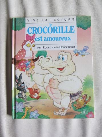 le crocorille est amoureux disponible aux enchères