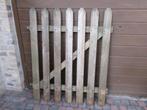 tuinhekken(2) hoog en laag, Enlèvement ou Envoi, Utilisé, Bois