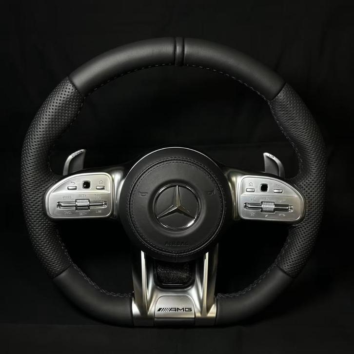 Mercedes moderne upgrade stuur compleet AMG, Auto-onderdelen, Besturing, Mercedes-Benz, Nieuw, Ophalen of Verzenden