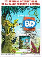 Bandes dessinées : Maxi Card Festival BD Contern 2018 - Mars, Timbres & Monnaies, Enlèvement ou Envoi