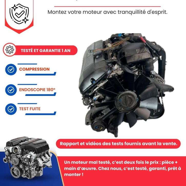 BMW 328i/z3 e36 2.8 193cv complete motor, Auto-onderdelen, Motor en Toebehoren, BMW, Nieuw, Ophalen of Verzenden