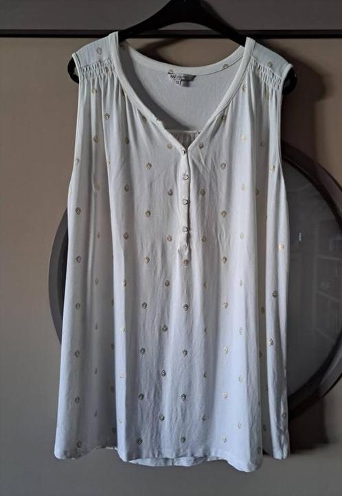 MS Mode, top / tuniek, nieuw, XXL, Kleding | Dames, Grote Maten, Nieuw, Shirt of Top, Wit, Ophalen of Verzenden