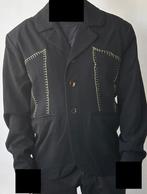 Veste vintage designer 1980 Lawina Firenze. Trouvailles rare, Comme neuf, Noir, Taille 48/50 (M), Enlèvement ou Envoi