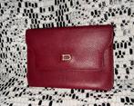 Portefeuilles DELVAUX rouge foncé Tb état, Cuir, Rouge