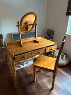 Coiffeuse + miroir + chaise, Enlèvement, Utilisé, Bois