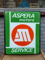 ASPERA motors oude reclame lichtbak, Ophalen, Zo goed als nieuw, Lichtbak of (neon) lamp