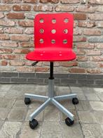 Bureaustoel kinderen IKEA, Huis en Inrichting, Bureaustoelen, Ophalen, Gebruikt, Rood, Bureaustoel