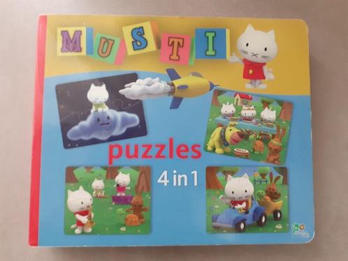 Musti's puzzelboek 'Puzzels 4 in 1', Boeken, Kinderboeken | Baby's en Peuters, Gelezen, Ophalen of Verzenden