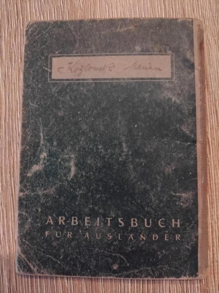 Arbeidsboek, Verzamelen, Militaria | Tweede Wereldoorlog, Overige soorten, Boek of Tijdschrift, Ophalen of Verzenden