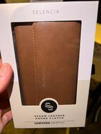 Nieuw Samsung S21 hoesje - Veganleer - bruin, Ophalen, Zo goed als nieuw, Hoesje of Tasje