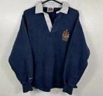 VINTAGE Barbarian CANADA Rugby Polo-shirt Navy-blauw M blue, Sport en Fitness, Rugby, Ophalen of Verzenden, Kleding