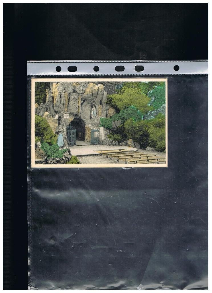 CARTES POSTALES CONJOUX, Envoi, Non affranchie