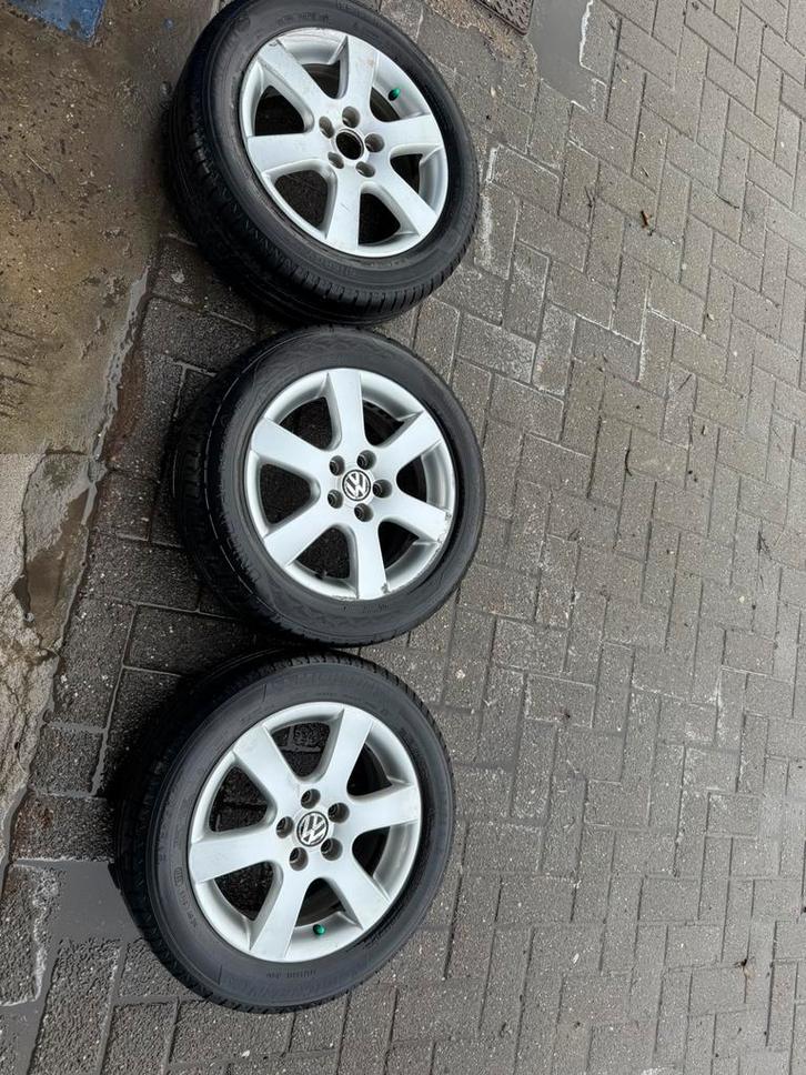 JANTES VOLKSWAGEN + PNEUS MICHELIN 195/55/R15, Autos : Pièces & Accessoires, Pneus & Jantes, Pneu(s), Enlèvement