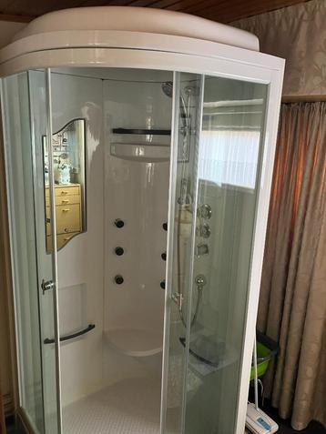 Douchecabine 90 x 90 kwart rond beschikbaar voor biedingen