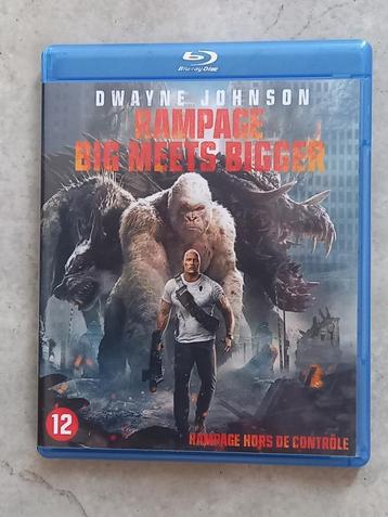 blu ray rampage ( Dwayne johson ) état neuf beschikbaar voor biedingen