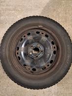 4 Winterbanden op velg VW Polo 15", Auto-onderdelen, Ophalen, Gebruikt, 15 inch, Banden en Velgen