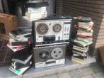 * 2 recorders ( na te zien ) plus heel veel 18cm tapes * 49e, Audio, Tv en Foto, Bandrecorder, Ophalen, Defecte bandrecorder, Met banden