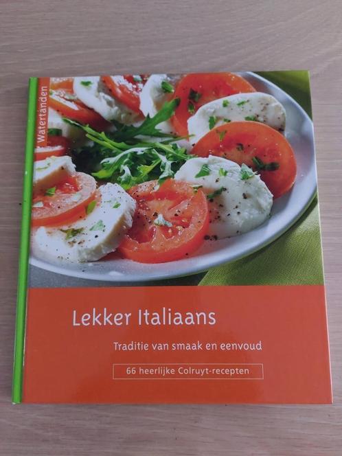 Colruyt – Watertanden – Lekker Italiaans., Boeken, Kookboeken, Nieuw, Voorgerechten en Soepen, Hoofdgerechten, Taart, Gebak en Desserts