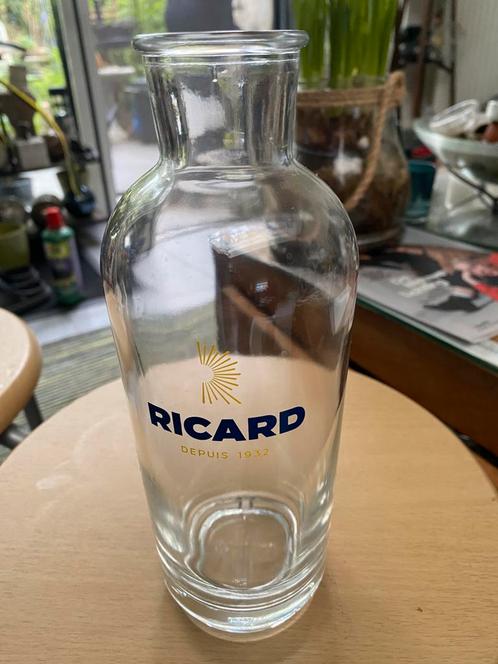 Glazen karaf Ricard Edition 2017 met half zonnetje, Verzamelen, Glas en Drinkglazen, Zo goed als nieuw, Ophalen