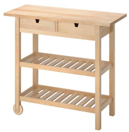 Roltafel Ikea, Maison & Meubles, Tables | Tables d'appoint, Utilisé, Rectangulaire, 60 cm ou plus, 75 cm ou plus, Bois, Enlèvement