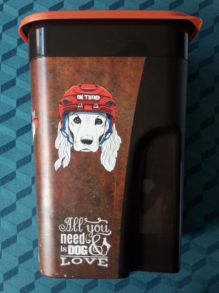Nieuwe ton voor droogvoer, Rotho My Pet, 4.1 liter of 1.3 kg, Animaux & Accessoires, Nourriture & Bols pour chiens, Neuf, Enlèvement ou Envoi