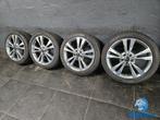 Originele Mercedes C-klasse W205 18 inch antraciete velgen 5, Auto-onderdelen, Banden en Velgen, 18 inch, Gebruikt, Banden en Velgen