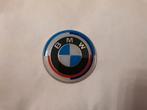 Bmw stuur logo blauw wit/zwart wit carbon/alpina... > 45 mm, Auto diversen, Autostickers, Ophalen of Verzenden