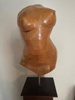 houten buste, Antiek en Kunst, Ophalen