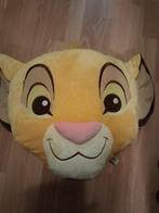 Coussin roi lion Mickey Disney grand de lit, Collections, Comme neuf, Peluche, Autres personnages, Enlèvement ou Envoi