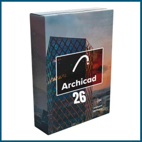Archicad v 26 Volledige Versie, Computers en Software, Ontwerp- en Bewerkingssoftware, Nieuw, MacOS, Windows, Ophalen