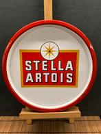 Emaille dienblad STELLA-ARTOIS, Verzamelen, Ophalen, Gebruikt, Reclamebord