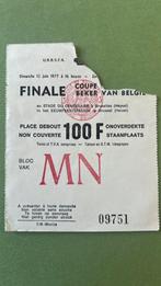 Finale coupe de Belgique Club Brugge Anderlecht 1977, Verzenden, Gebruikt
