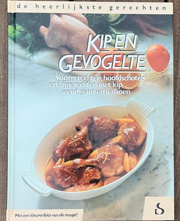 Kip en gevogelte. Voorgerechten hoofdschotels bijgerechten beschikbaar voor biedingen