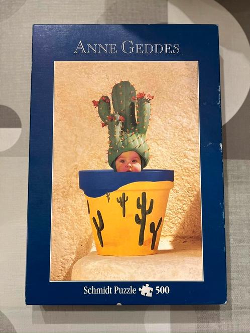 Anne Geddes 57918 puzzle Schmidt Pot à cactus, Hobby & Loisirs créatifs, Sport cérébral & Puzzles, Utilisé, Puzzle, 500 à 1500 pièces