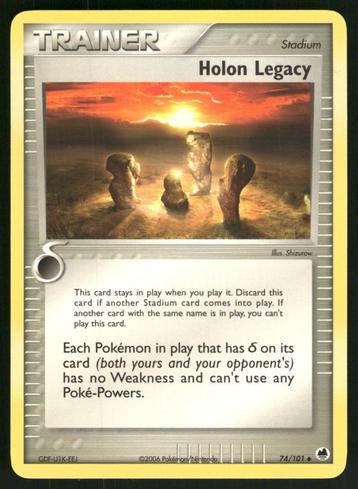 Holon Legacy 74/101 - Dragon Frontiers (NM) beschikbaar voor biedingen