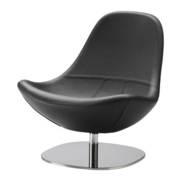 IKEA  TIRUP fauteuil en cuir véritable