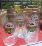 4 verres jockey ale, Collections, Verres & Petits Verres, Comme neuf, Enlèvement ou Envoi