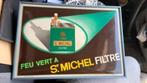 Vintage Reclamebord St-Michel, Verzamelen, Merken en Reclamevoorwerpen, Ophalen of Verzenden, Gebruikt, Reclamebord