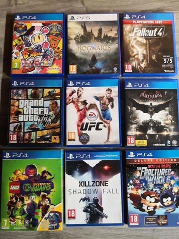 PS4 spellen uit te kiezen  beschikbaar voor biedingen