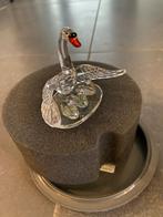 swarovsky gans met kleintjes oie avec des petits doos boîte, Verzamelen, Ophalen of Verzenden, Zo goed als nieuw, Figuurtje