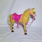 barbie paard met buigbaar hoofd + emmers, Ophalen of Verzenden, Zo goed als nieuw, Barbie