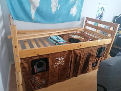 Lit surélevé FLEXA enfant, Kinderen en Baby's, Kinderkamer | Bedden, Gebruikt, 180 cm of meer, 85 tot 100 cm, Ophalen