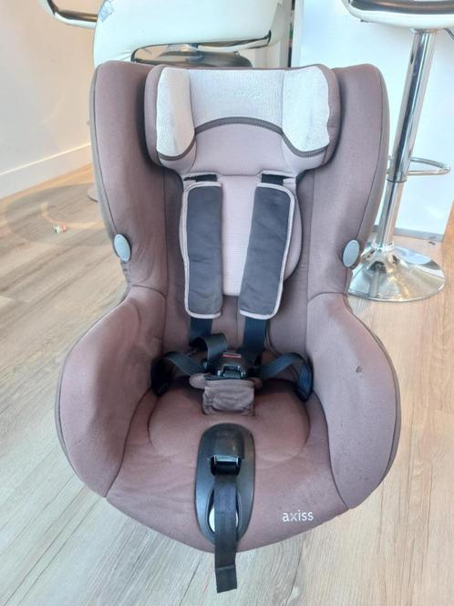 Maxi-Cosi Axiss 90° bruin, Kinderen en Baby's, Autostoeltjes, Gebruikt, Maxi-Cosi, 9 t/m 18 kg, Autogordel, Slaapstand, Ophalen
