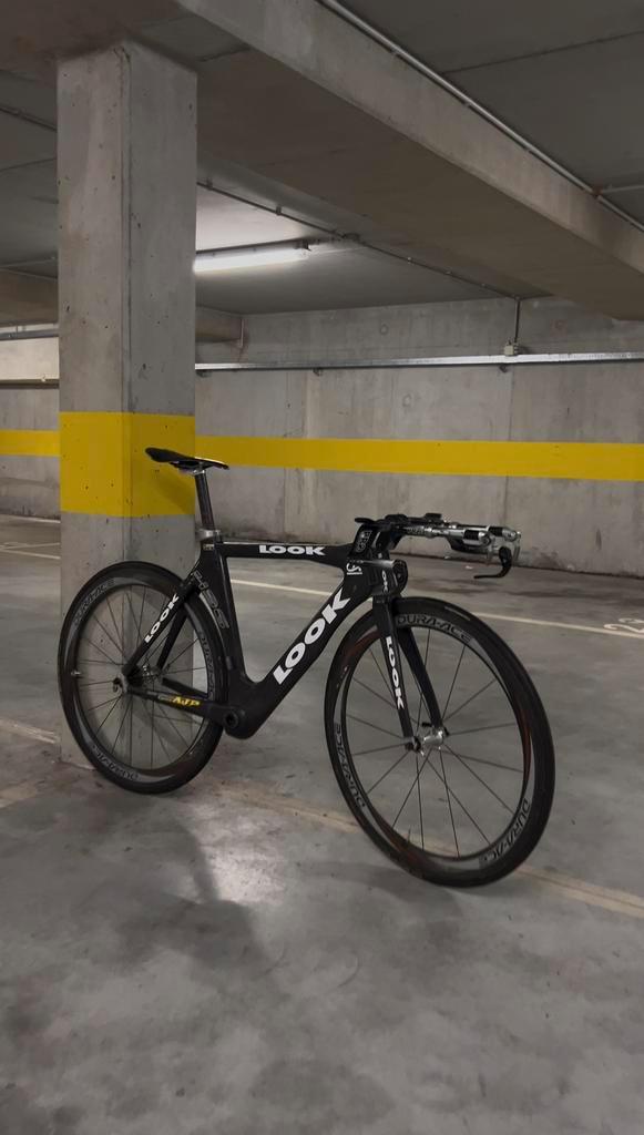 Look 496 tour de france 2006, Fietsen en Brommers, Fietsen | Racefietsen, Gebruikt, Carbon, 49 tot 53 cm, Ophalen